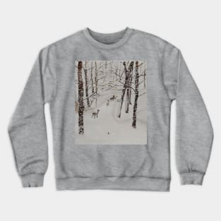 Icy Forest Crewneck Sweatshirt